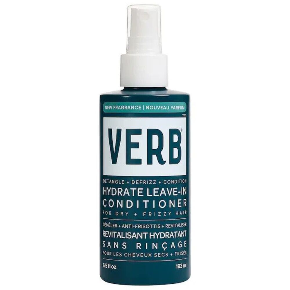 VERB Hydrate Leave-In Conditioner 6.5oz Dry Frizzy Hair Smooth Detangle Nourish